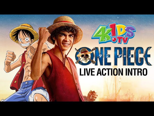 ONE PIECE - Live Action 4Kids Pirate Rap Intro class=