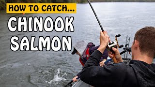 HOW TO CATCH BIG CHINOOK SALMON? Somass River Salmon Fishing Strategy Explained | Fishing with Rod