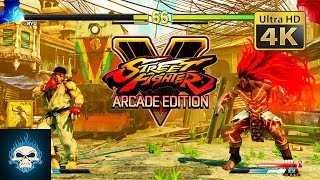 Street Fighter V Arcade Edition 4K Gameplay (PC)