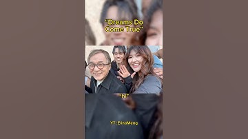 Private Shoot with JACKIE CHAN OUT NOW ON MY YOUTUBE CHANNEL 💋 #jackiechan #karatekid #BTS