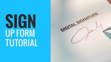 AWeber Sign Up Form Video Tutorial