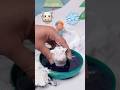 Mooooo🐮! Blippi Cleans Snow off his Sled and Farm Animal FRIENDS! #shorts