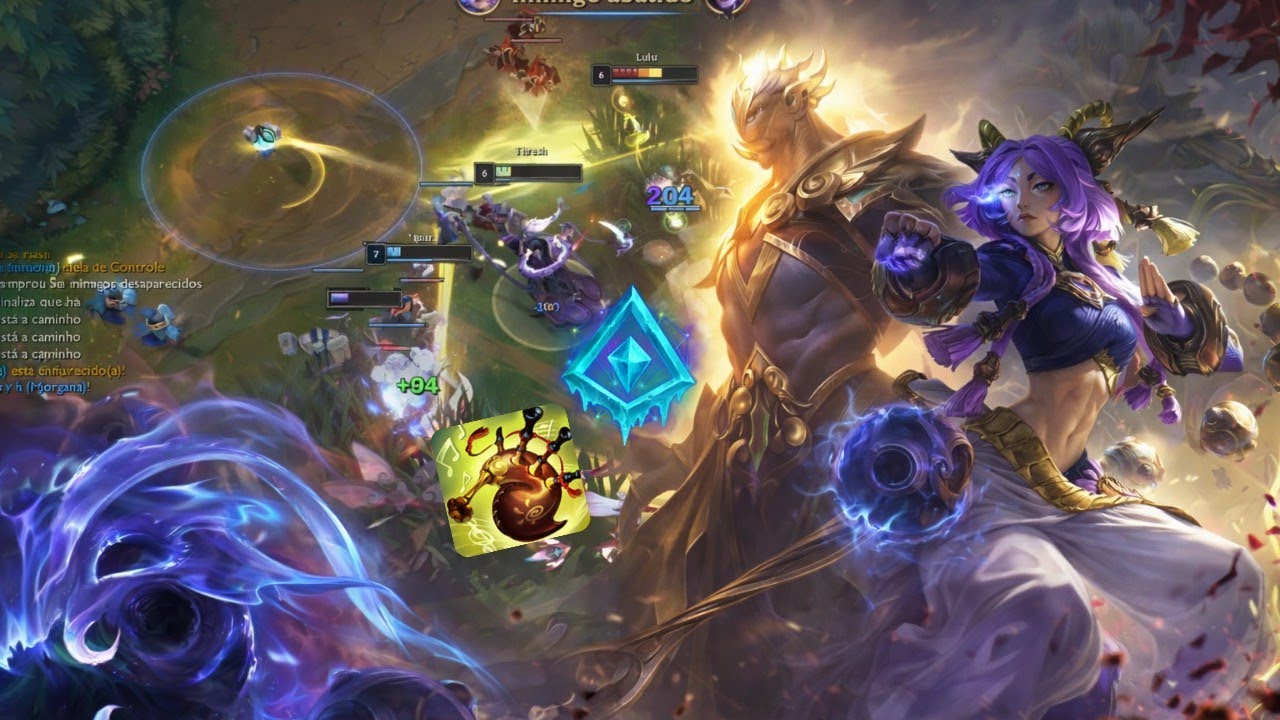 STOMPEI A BOT LANE INIMIGA DE THRESH | LEGUE OF LEGENDS |