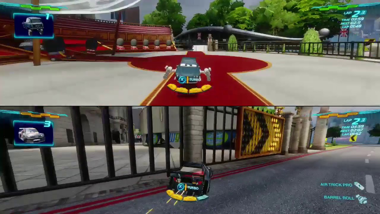 Cars 2 The Video Game | Tomber Vs Max Schnell - Mission: Sour Lemons |