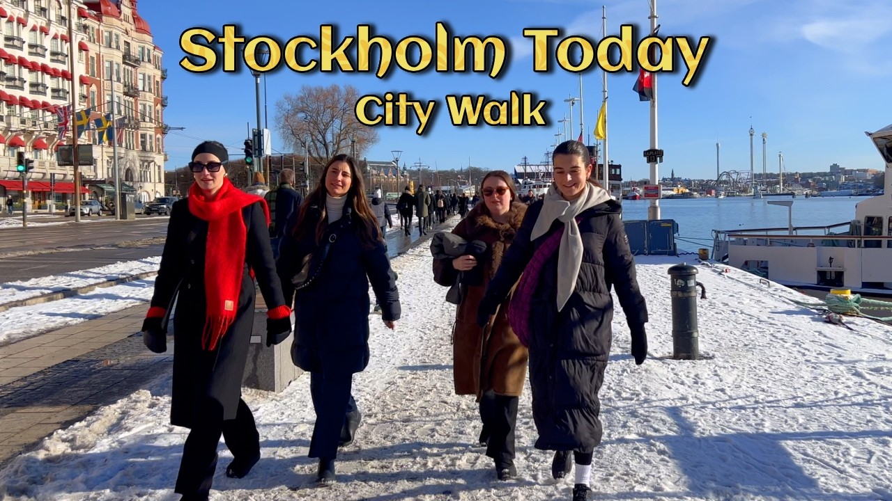 🇸🇪 Stockholm Today | City Walk 4K