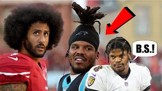 Cam Newton pulls a Colin Kaepernick! Implies RACISM is why he ISN'T in the NFL due to his HAIRSTYLE!