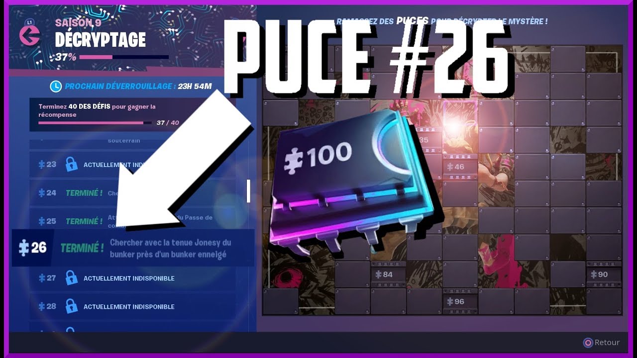 FORTNITE - PUCE DE DECRYPTAGE #26 ! - YouTube