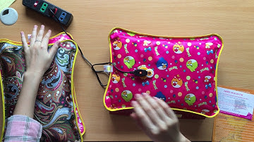 Review túi chườm Hướng Dương size to, túi chườm nóng lạnh hãng Hướng Dương - Tuisuoi.org