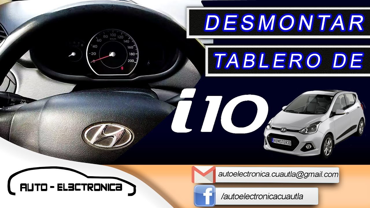 Como desmontar tablero de instrumentos Hyundai i10 2014 YouTube Como desmontar tablero de instrumentos Hyundai i10 2014 YouTube