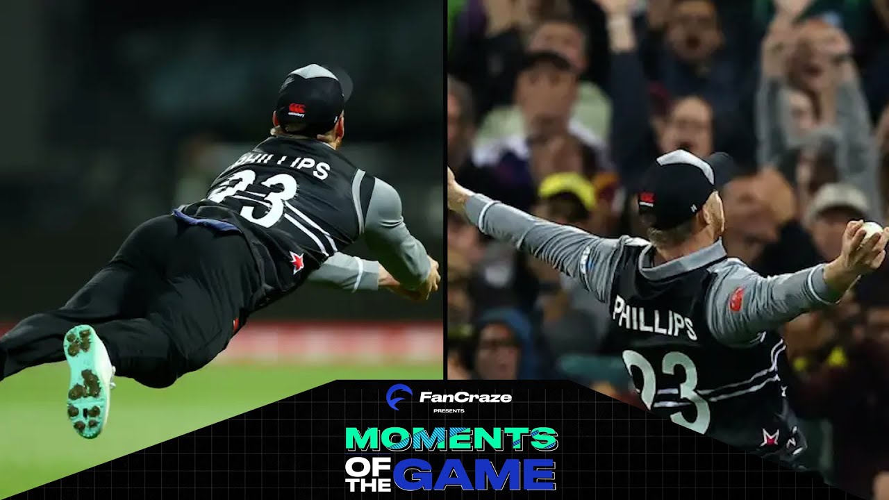 Moment of the Day – Glenn Phillips' catch to dismiss Marcus Stoinis