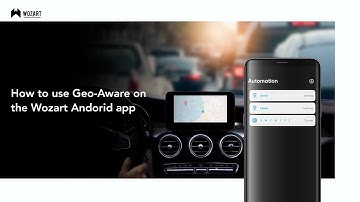 Create an automation to turn on/off appliances when you arrive or leave home | Using Wozart App