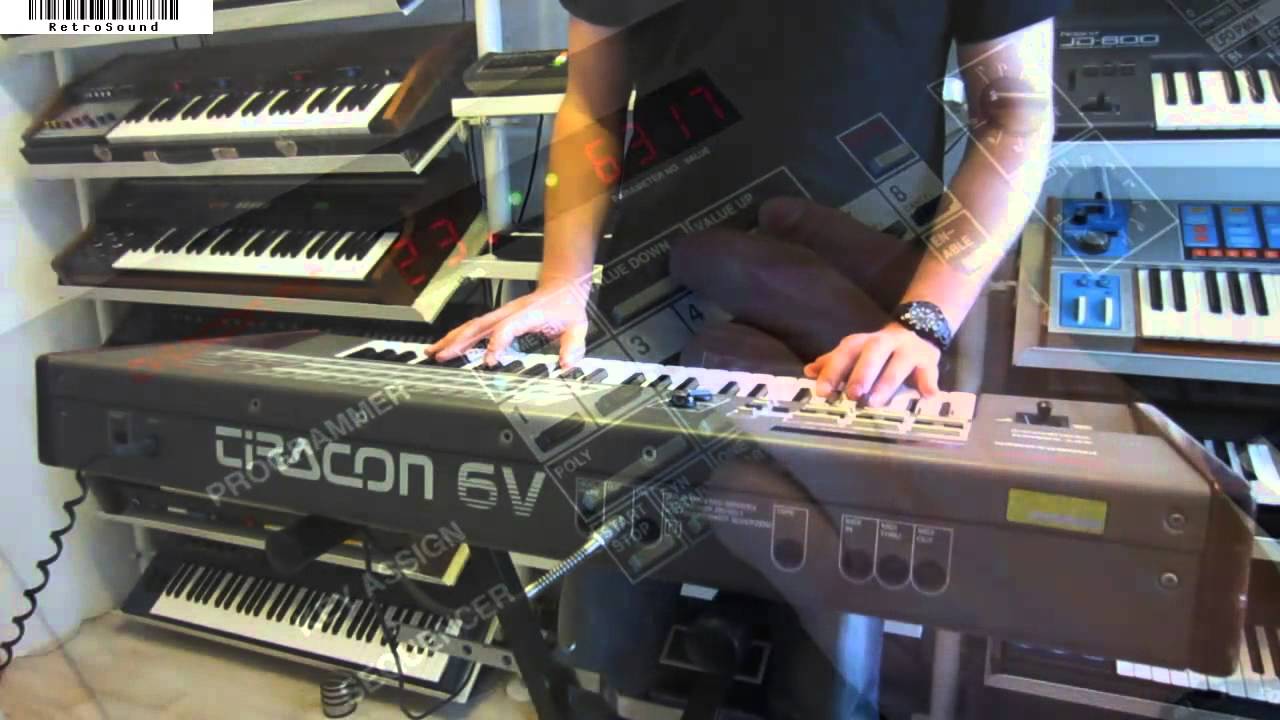 TIRACON 6V Analog Synthesizer "Leipzig`87"
