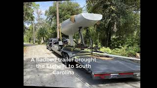 Bought a new Etchells Sailboat