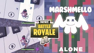 Marshmello - Alone Fortnite Piano Remake screenshot 5