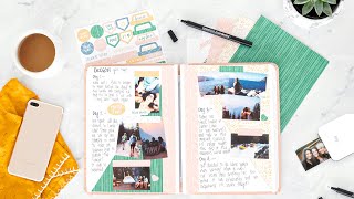 Happy Album Kit #15 Alternative Layout by Creative Memories