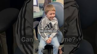 Little boy hears mom’s voice for first time and his reaction is amazing ❤