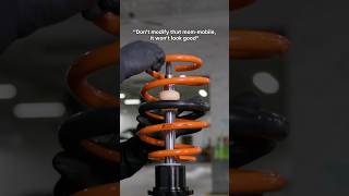 How LOW Can a BMW X3 M Go on AST Adjustable Lowering Springs? 😳 #shorts #bmwx3m
