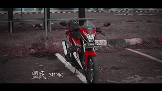 Honda Sonic 150 R Energetic Red - Honda RS 150 | Cinematic Video - Japanese Mugen