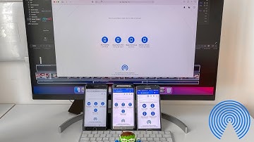 Enviar archivos de Android a iOS y viceversa rápidamente | AirDrop para CUALQUIER dispositivo