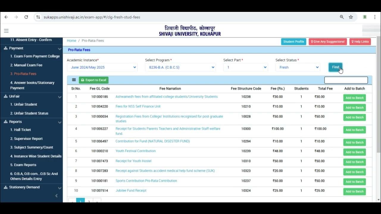 new-edited-pro-rata-fees-in-marathi-youtube