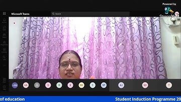 Student Induction Programme 2021 - Day II - Talk on values of education