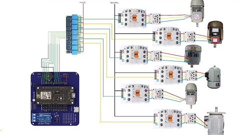 ThingsLinker IoT-Development Board TL01-ESP8266 with 3-phase induction motor