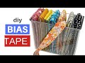 Diy bias tape  the easiest way