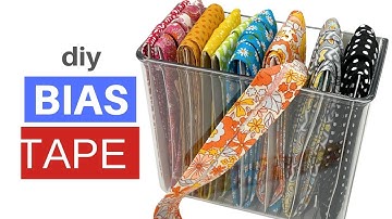 DIY Bias Tape / The Easiest Way