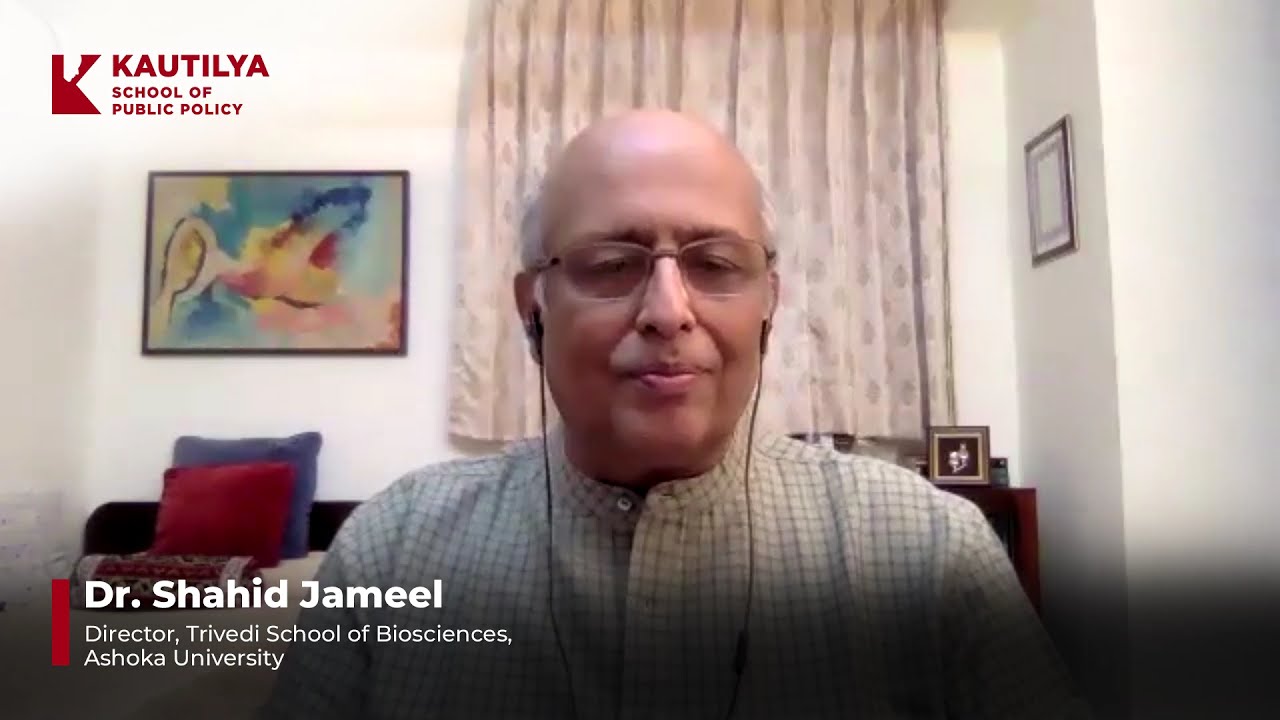 COVID-19's 2nd surge in India: Dr. Shahid Jameel, Dir., Trivedi School ...