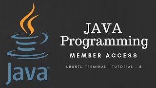 Java Programming Using Terminal in Ubuntu 12.04(Member Access in Java)-8