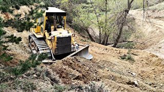 Cat D7G Yol Yapim Çalişmasi 5 Hüsametti̇n Küçükkaya