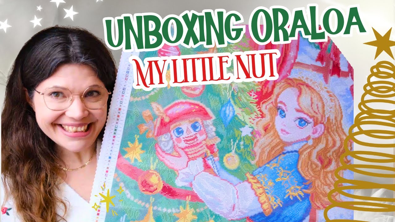 Diamond Painting de Noël ✨ Unboxing Oraloa – My Little Nut