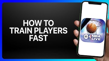 How To Train Players Fast in NBA Live Mobile Basketball Tutorial