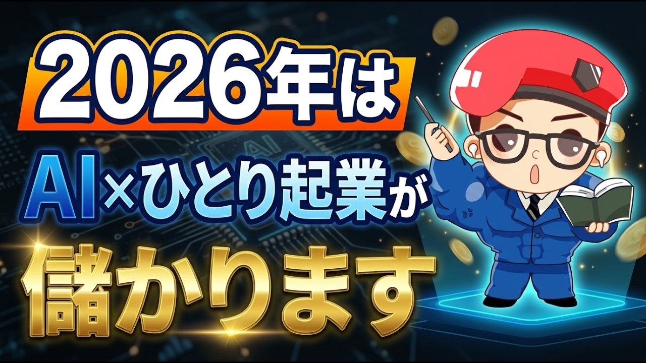 【有料級】最新のAI×ひとり起業の始め方・稼ぎ方！成功するための秘訣を暴露【副業・在宅ワークでも可】