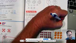 3rd grade GO Math-Lesson 3.2 Relate Addition and Multiplication Pages 105-108