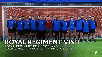 FEATURE | Royal Regiment for Scotland Boxing bezoekt Rangers Training Centre