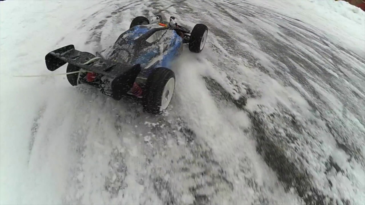 RC Воронеж Новогодний Thunder Tiger MT4G3 slow motion car (машинки) авто радио модели