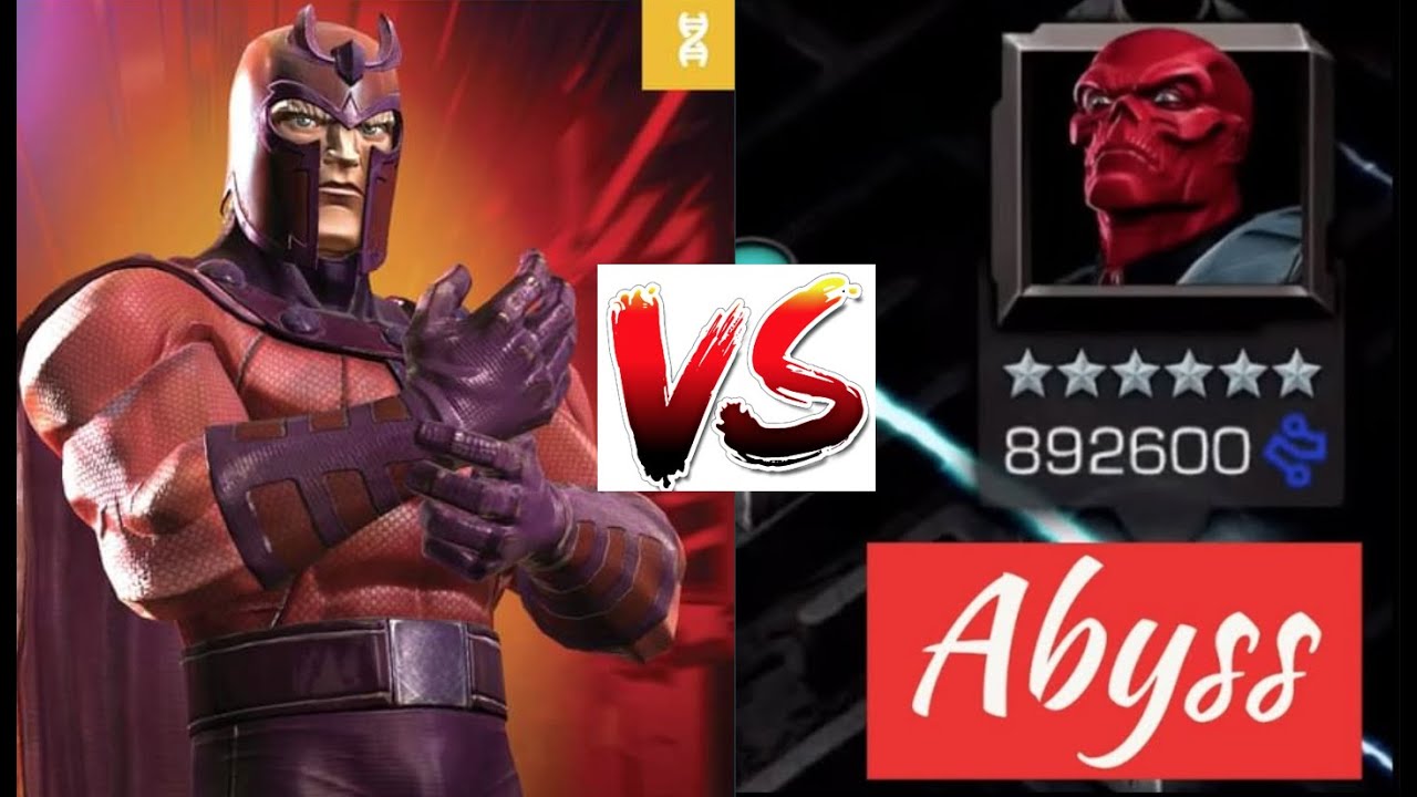 Magneto vs Abyss Red Skull - Most Tedious Solo?