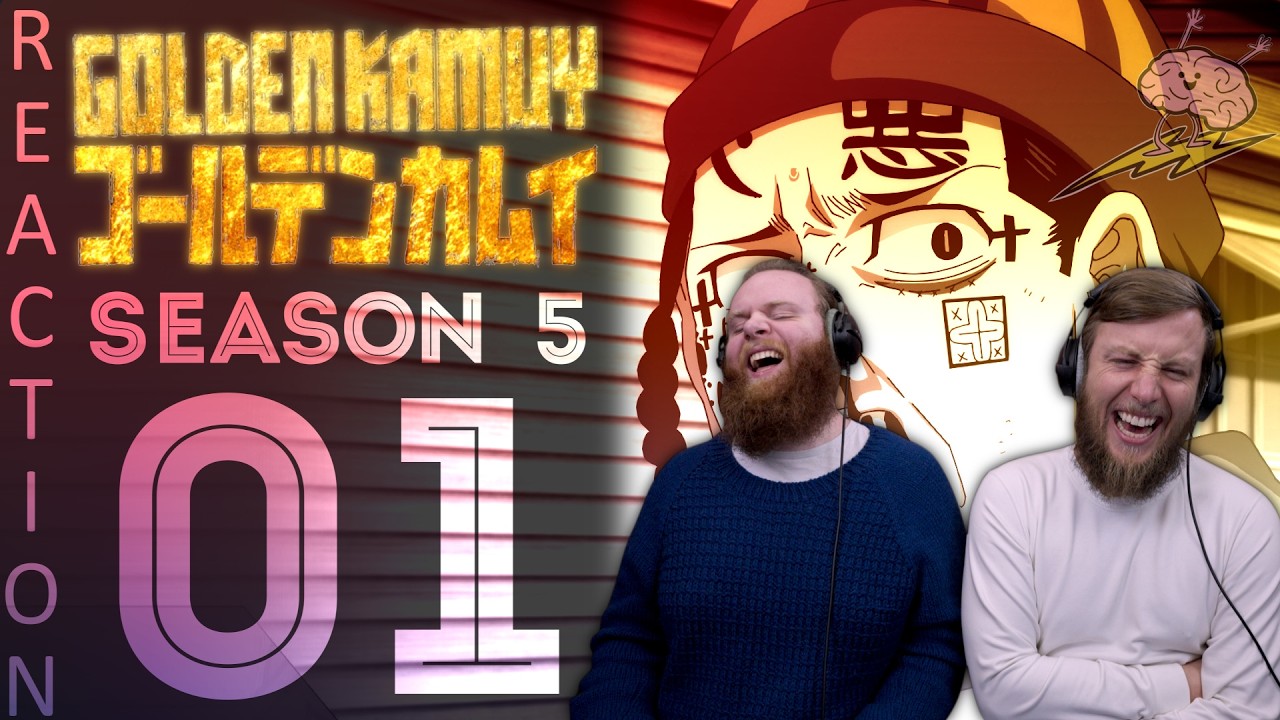 SOS Bros React - Golden Kamuy Season 5 Episode 1 - Town of Reunions!