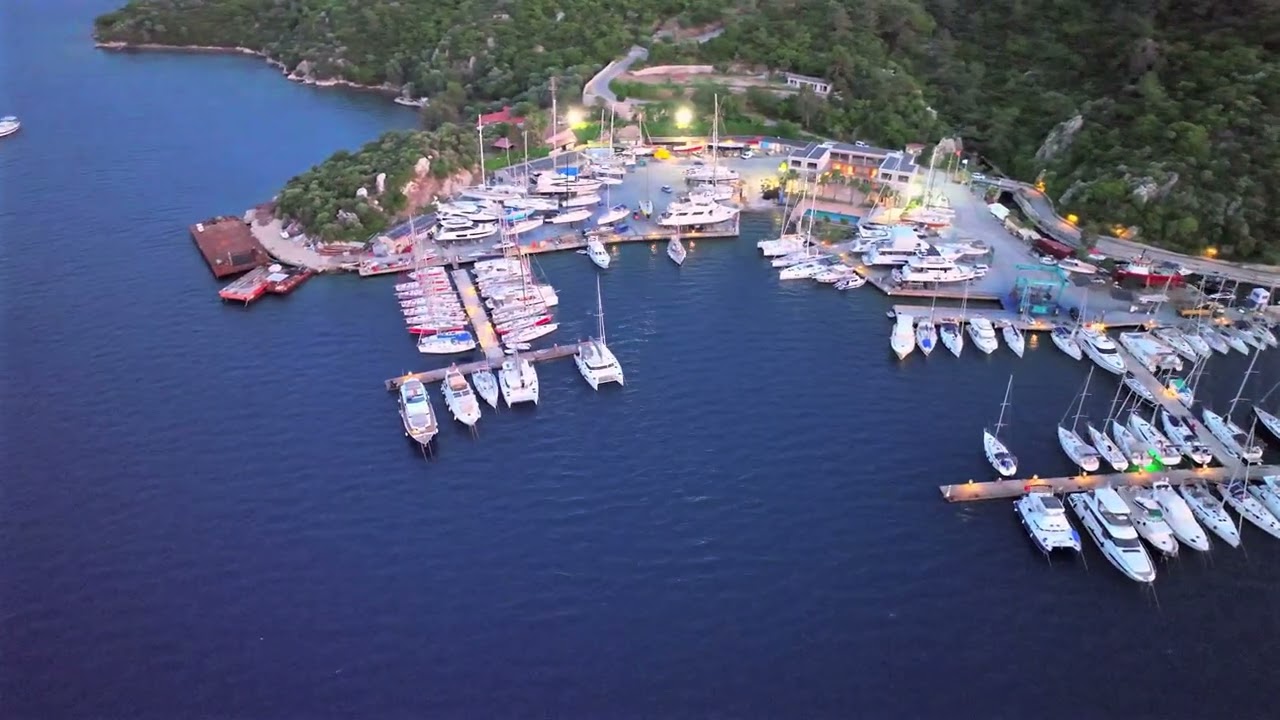 Marmaris, Turkey 🌙 | Night Cinematic Drone Footage 4K (DJI Mavic 3 Pro)