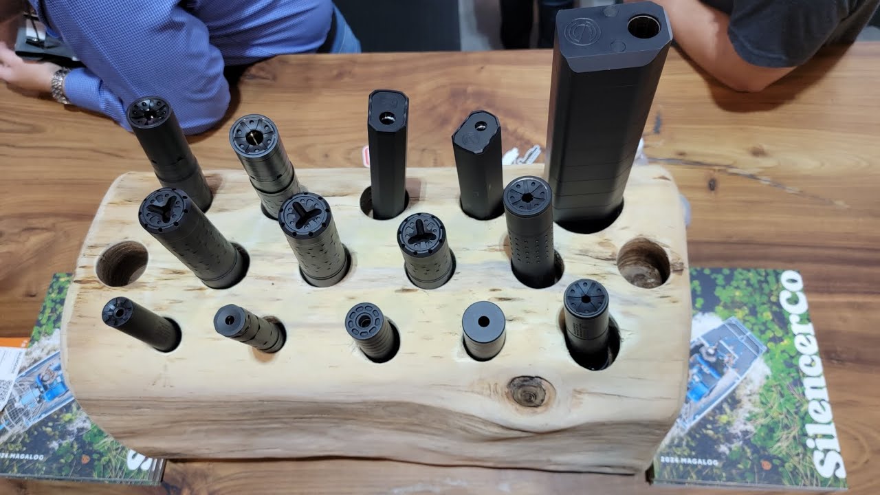 Shot Show 2024 - Silencer Co. - AKs need cans too! - YouTube