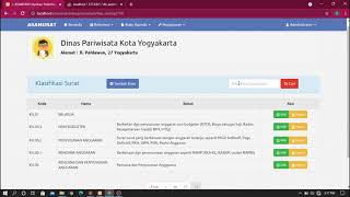 Aplikasi Arsip Surat Menyurat Sederhana Berbasis Web | Free  Download Source Code