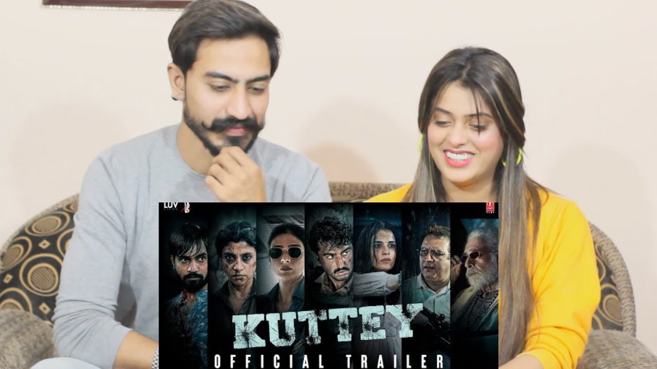 Pak Reaction To | Kuttey Official Trailer | Arjun Tabu Naseeruddin Konkona Kumud Radhika