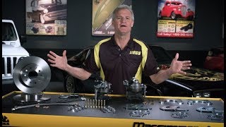 Jegs Ford Rear Disc Brake Conversion Kits Kenny Wallace Rotors Complete