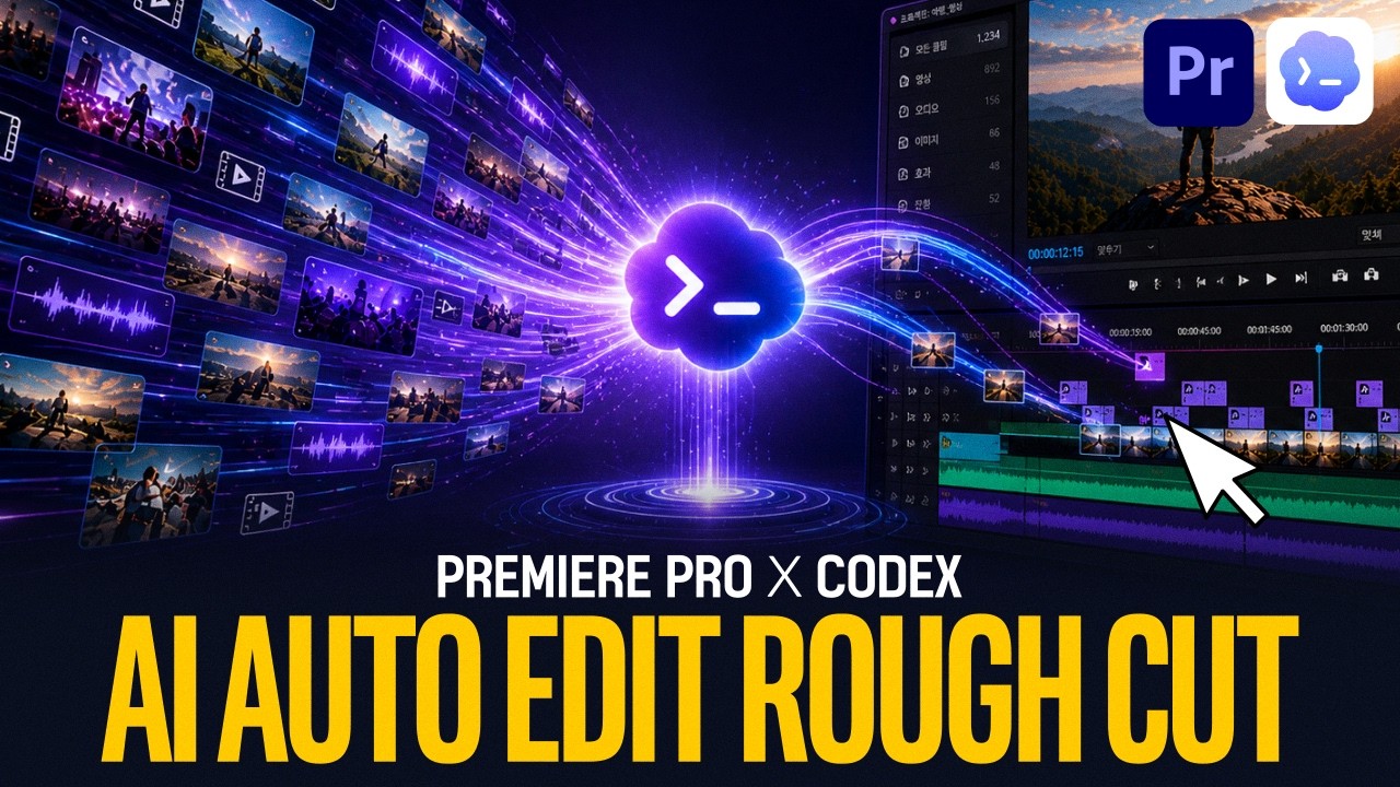 Premiere Pro Codex AI Auto Edit rough cut - YouTube