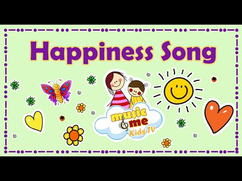 Happiness Song Sing Along Nursery Rhymes For Kids Music Me Kids TV 
