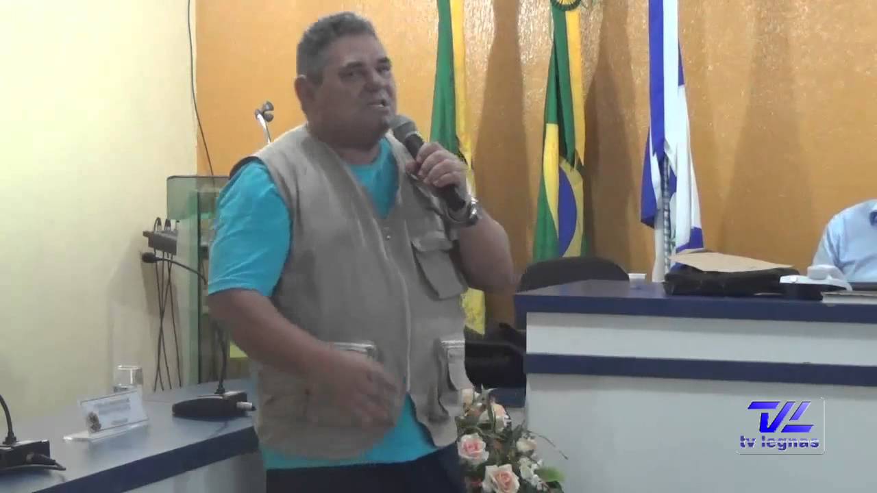 Ze da Legnas na Conferencia da Iluminação Pública em Pentecoste