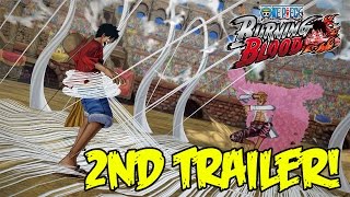 One Piece Burning Blood Trailer #2: Devil Fruit User Characters Introduction! screenshot 1