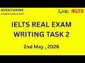 IELTS Writing Task 2: Real Exam Question ( May 2nd , 2026)
