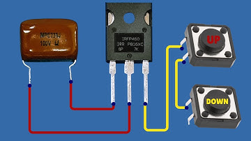 Surprising DIY 12V Voltage Regulator ⚡ Control UP & DOWN With MOSFET IRF P460